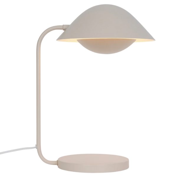 Nordlux Béžová kovová stolní lampa Freya  - Výška40