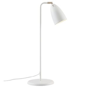 Nordlux Bílá kovová stolní lampa Nexus  - Výška stínidla15