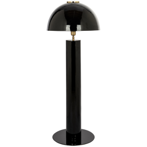 Černá kovová stojací lampa Richmond Ché  - Výška115 cm- Šířka 44 cm