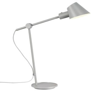 Nordlux Šedá kovová stolní lampa Stay  - Celková výška53