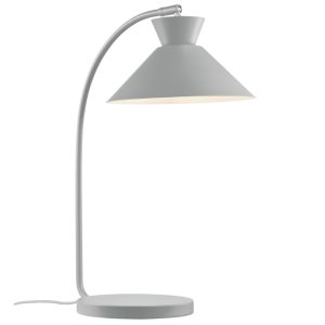 Nordlux Šedá kovová stolní lampa Dial  - Celková výška51