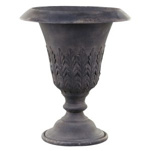Granitový antik obal na květináč/ váza ve tvaru číše Frenchie - Ø 35*43cm Chic Antique  - -