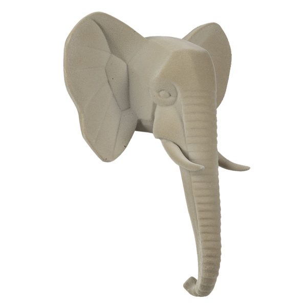 Nástěnná dekorace Slon Elephant - 17*8*21 cm Clayre & Eef  - -
