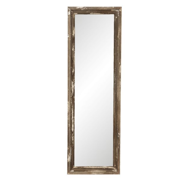 Nástěnné zrcadlo ve vintage stylu s patinou Eumaurri - 22*3*70 cm Clayre & Eef  - -