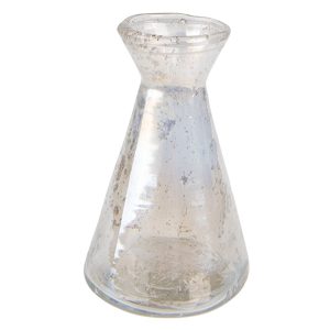 Skleněná transparentní váza Milia - Ø 6*11 cm Clayre & Eef  - -