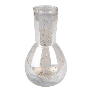 Skleněná transparentní váza Milia - Ø 7*14 cm Clayre & Eef  - -