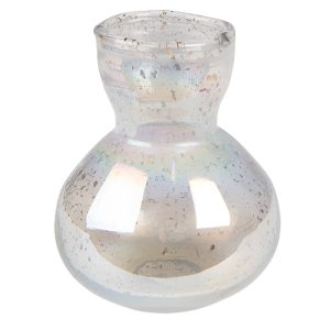 Skleněná transparentní váza Milia - Ø 8*11 cm Clayre & Eef  - -