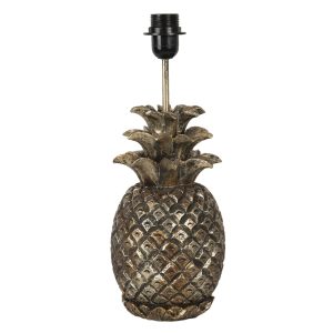Stolní lampa bez stínidla v designu ananasu - 25*25*54 cm Clayre & Eef  - -