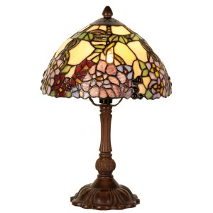 Stolní lampa Tiffany - Ø 22*32 cm 1x E14 Clayre & Eef  - -