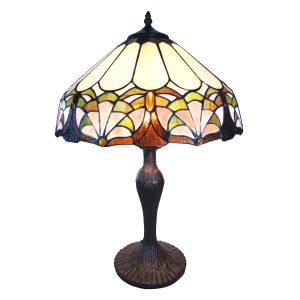 Stolní lampa Tiffany Ellinor - 41*41*59 cm Clayre & Eef  - -