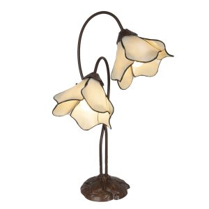 Tiffany stolní lampa Cloches - 41*23*57 cm E27/max 2*40W Clayre & Eef  - -