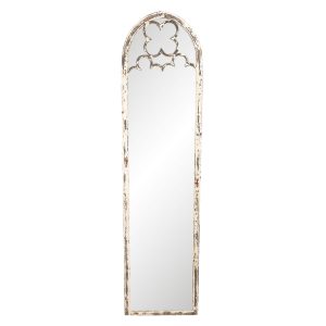 Vintage nástěnné zrcadlo s patinou - 35*3*140 cm Clayre & Eef  - -