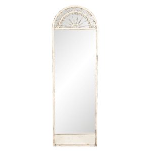 Vintage zrcadlo v designu okna s patinou - 41*3*135 cm Clayre & Eef  - -