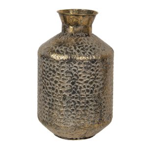 Zlatá kovová váza Marquite – Ø 26*46 cm Clayre & Eef  - -