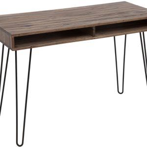 Moebel Living Masivní akátový psací stůl Remus 110x50 cm  - Výška75 cm- Šířka 110 cm