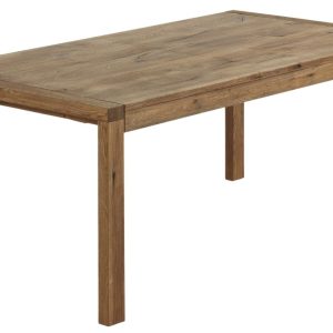 Hnědý dubový rozkládací jídelní stůl Kave Home Briva 180/230 x 90 cm  - Výška77 cm- Šířka 180-230 cm
