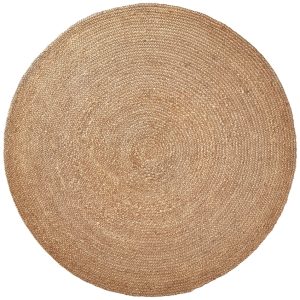 Přírodní jutový koberec Kave Home Doc 150 cm  - Průměr150 cm- Materiál Juta