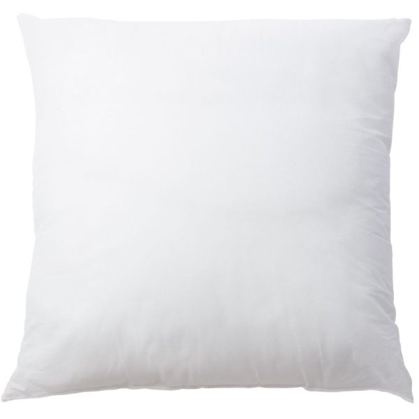 Bílá polyesterová výplň do polštáře Kave Home Fluff 60 x 60 cm  - Výška10 cm- Šířka 60 cm