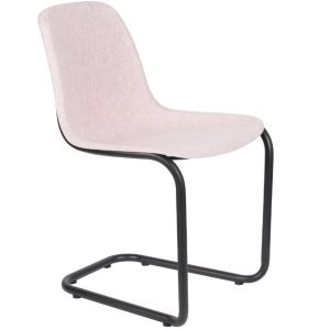 Starorůžová plastová konferenční židle ZUIVER THIRSTY  - Výška78