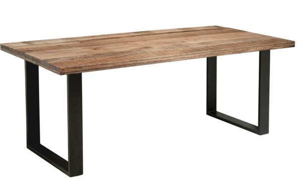 Moebel Living Masivní mangový jídelní stůl Fabio 180 x 90 cm  - Výška77 cm- Šířka 180 cm