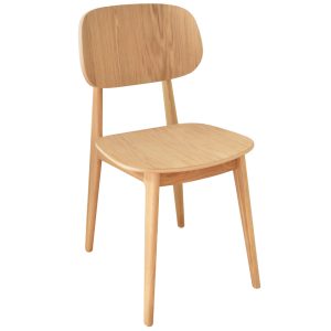 FormWood Dubová jídelní židle Rabbit  - Výška84 cm- Šířka 41 cm
