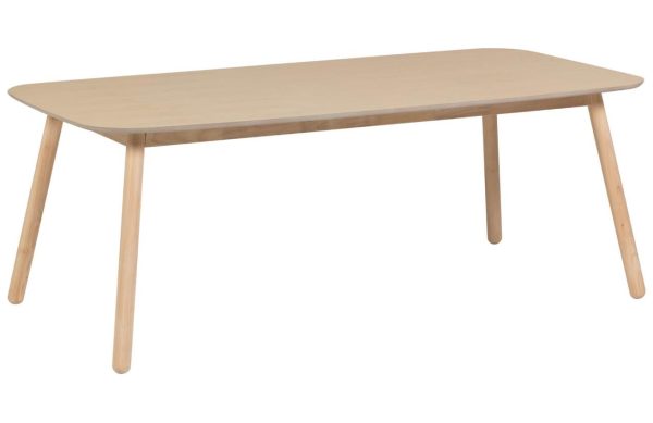 Dřevěný jídelní stůl Kave Home Batilde 140 x 70 cm  - Výška74 cm- Šířka 140 cm