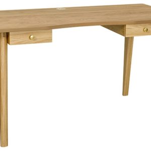Dubový pracovní stůl Woodman Nice 140 x 70 cm  - Šířka140 cm- Hloubka 70 cm