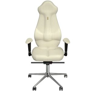 Kulik System Béžová látková kancelářská židle Imperial II.  - Výška126-142 cm- Šířka 49 cm