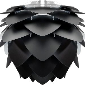 Umage Černé plastové závěsné světlo Silvia Ø 50 cm  - Průměr50 cm- Výška 41 cm