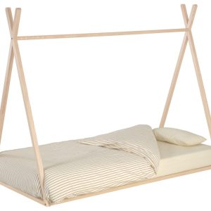 Dřevěná dětská postel Kave Home Maralis 90 x 190 cm  - Výška154 cm- Šířka 197 cm