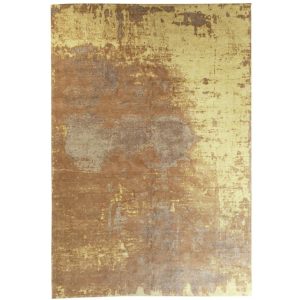 Moebel Living Zlato hnědý bavlněný koberec Charlize 240 x 350 cm  - Šířka240 cm- Hloubka 350 cm