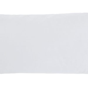 Bílý bavlněný polštář Kave Home Dulcia 30 x 60 cm  - Výška10 cm- Šířka 60 cm