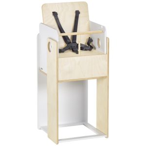 Dřevěná víceúčelová dětská židlička Kave Home Nuun  - Výška92 cm- Šířka 34 cm