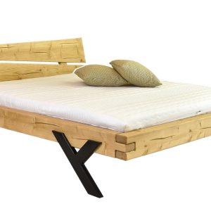 Woody Masivní smrková postel Way 160 x 200 cm  - Výška80 cm- Šířka 178 cm