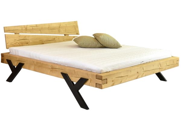 Woody Masivní smrková postel Way 180 x 200 cm  - Výška80 cm- Šířka 198 cm