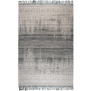 White Label Ručně tkaný šedo béžový koberec WLL LIV 170 x 240 cm  - Šířka240 cm- Výška 10 mm