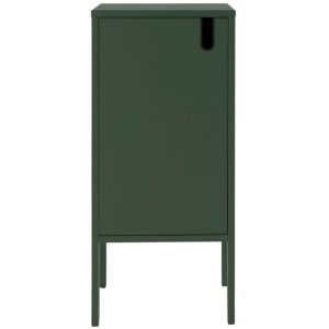 Matně zelená lakovaná skříňka Tenzo Uno 40 x 40 cm  - Výška89 cm- Šířka 40 cm