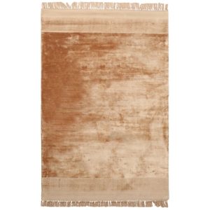 Hoorns Oranžový látkový koberec Peew 200x300 cm  - Výška1 cm- Šířka 200 cm