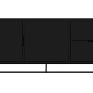 Matně černá lakovaná komoda Tenzo Lipp I. 176