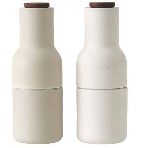 Audo CPH Set dvou béžových keramických mlýnků na sůl a pepř AUDO GRINDER 20