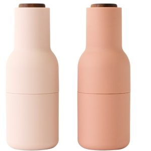 Audo CPH Set dvou pudrově růžových silikonových mlýnků na sůl a pepř AUDO GRINDER 20