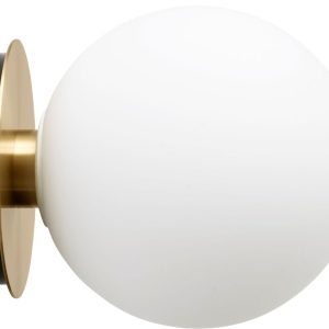 Audo CPH Matně opálově bílé skleněné nástěnné/stropní světlo AUDO TR 22 cm  - Šířka22 cm- Průměr 20 cm