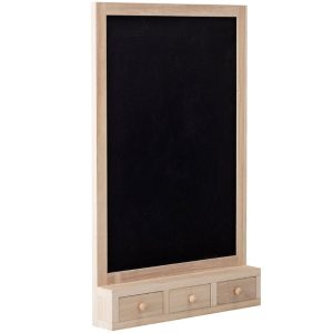 Nástěnná dřevěná tabule pro děti Bloomingville Higma 50 x 80 cm  - Výška80 cm- Šířka 50 cm