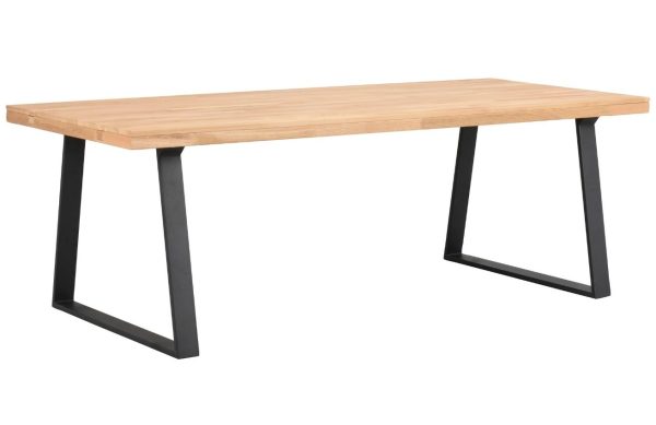 Dubový jídelní stůl ROWICO BROOKLYN I. 220 x 95 cm  - Výška75 cm- Šířka 220 cm