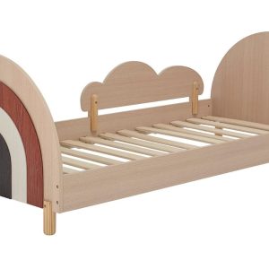 Dřevěná dětská postel Bloomingville Charli 94 x 204 cm  - Výška70 cm- Šířka 204 cm