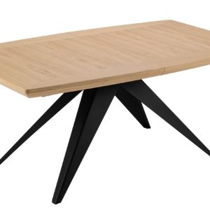 Dubový rozkládací jídelní stůl Windsor & Co Sky 100 x 180-280 cm  - Výška76 cm- Šířka 180-280 cm