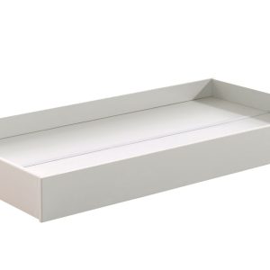Bílá borovicová zásuvka k posteli Vipack Toddler 138 x 73 cm  - Šířka138 cm- Hloubka 73 cm