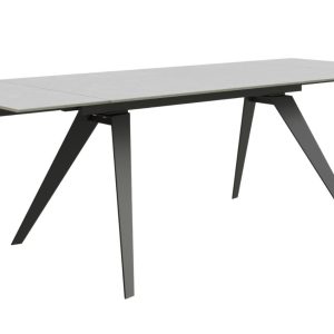 Bílý keramický rozkládací jídelní stůl Miotto Ariosto 160-240x90 cm  - Šířka160-240 cm- Hloubka 90 cm
