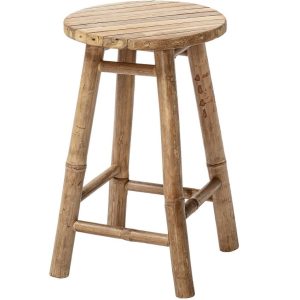 Bambusová stolička Bloomingville Sole 50 cm  - Výška50 cm- Průměr 30 cm