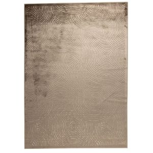 Hnědý koberec  DUTCHBONE Dots 240 x 170 cm  - Výška240 cm- Šířka 170 cm